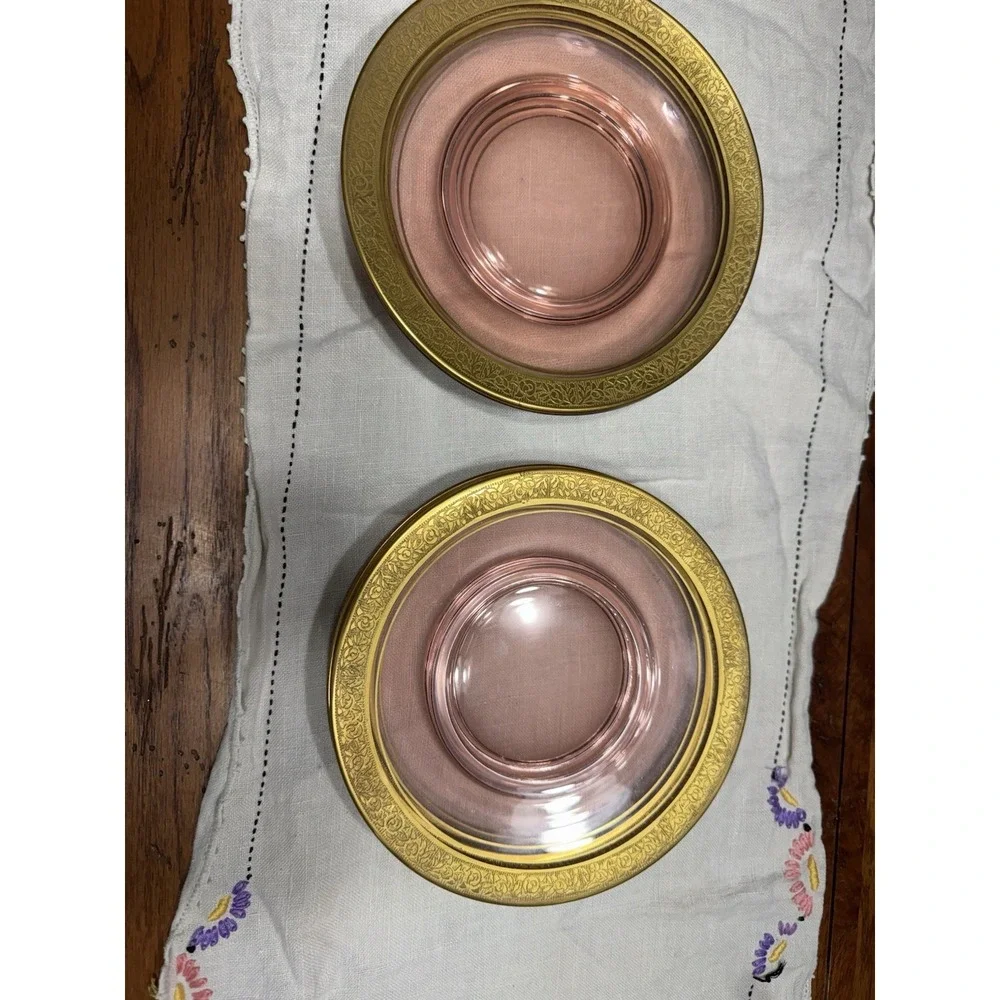 6 Vintage Tiffin-Franciscan Pink‎ Rambler Rose 7